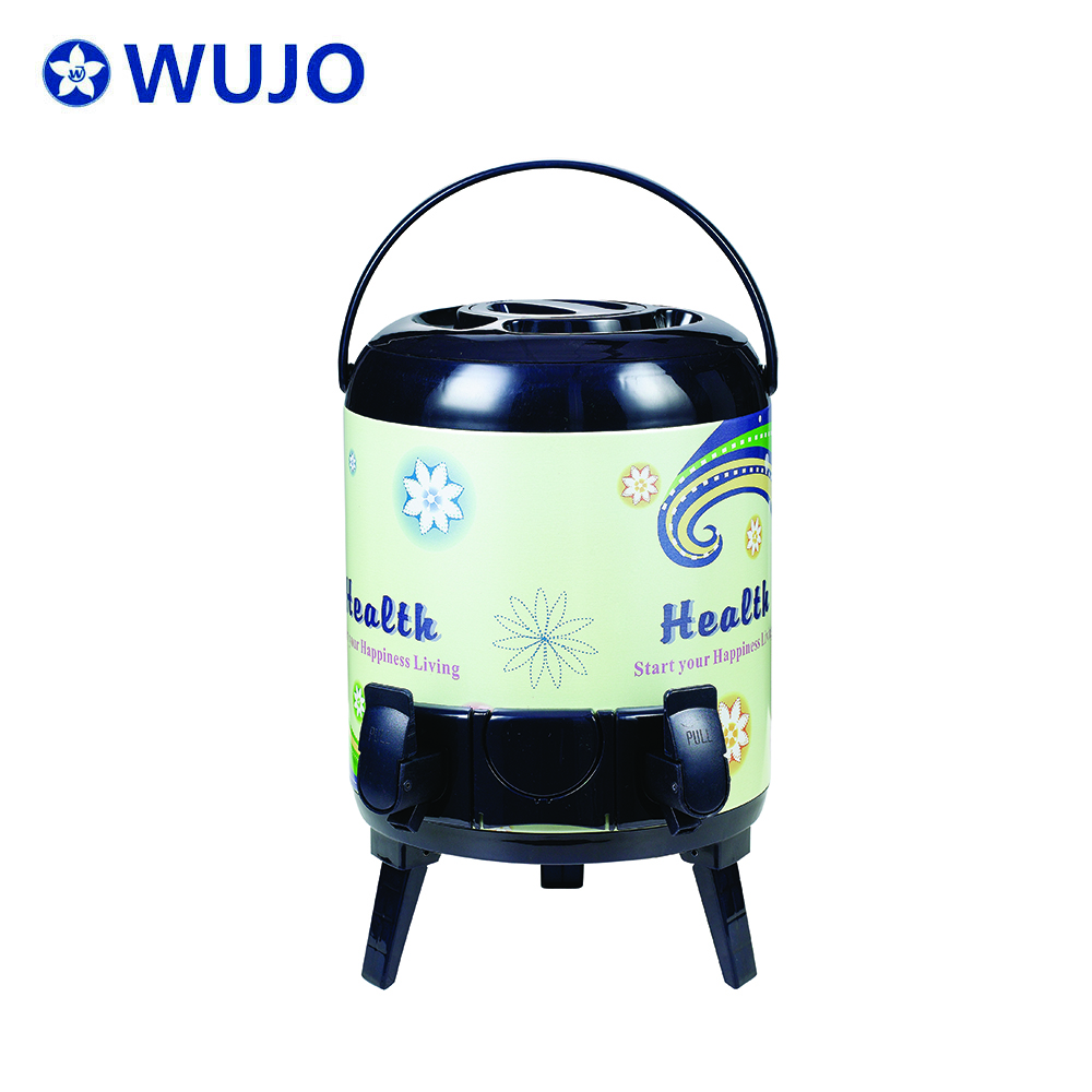 Wujo热冷不锈钢热水瓶保温饮料加热桶