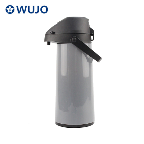 Wujo空气压力泵罐烧瓶真空热咖啡茶热水瓶塑料空间