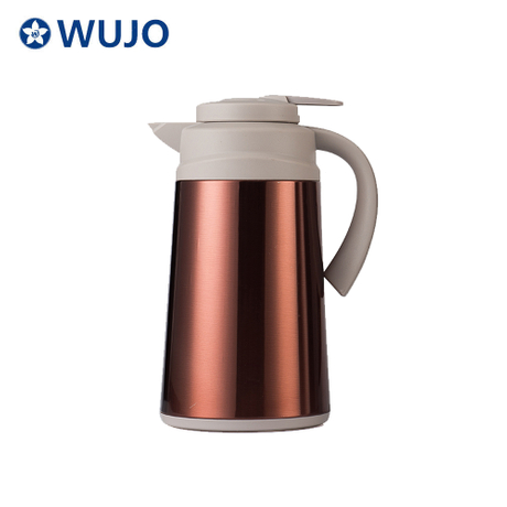 Wujo最佳价格中国供应商不锈钢玻璃灌装咖啡壶